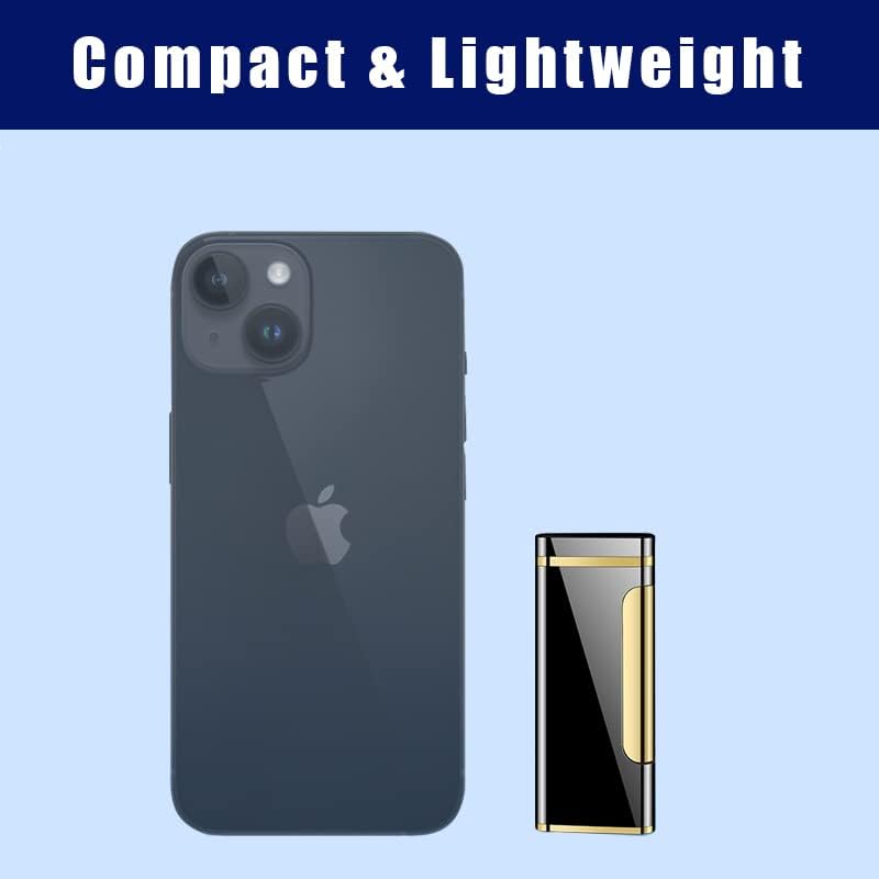 Mini Torch Lighters Cigars Jet Flame Lighter with Adjustable Flame Dial Portable Ultra-Thin Butane Refillable Lighter Great Gift for Men Birthday Christmas (Dragon)