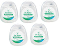 Dental Floss, Mint, Plaque Remover for Teeth, Shred Resistant, Deep Cleaning Teeth, Oral Care, PFAS Free, for Adults & Kids, 5 Pack